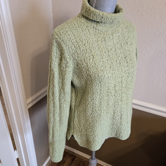 Columbia Sage Cozy Turtleneck Sweater Sz  L - Picture 2 of 5